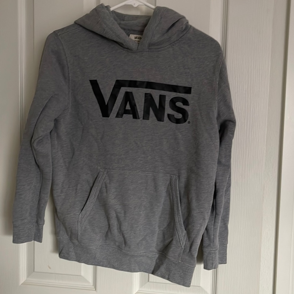 Vans boys hooded sweatshirt M